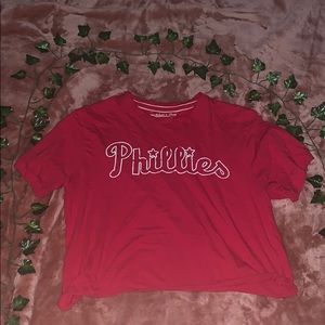 Urban Outfitters cropped “Phillies” t shirt